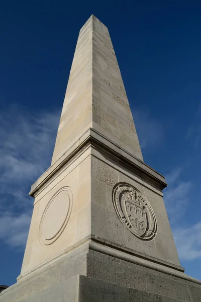 Πολεμικό Μνημείο Επίσης Γνωστή Μνημείο Southport Αγγλία Μια Όμορφη Ηλιόλουστη — Φωτογραφία Αρχείου