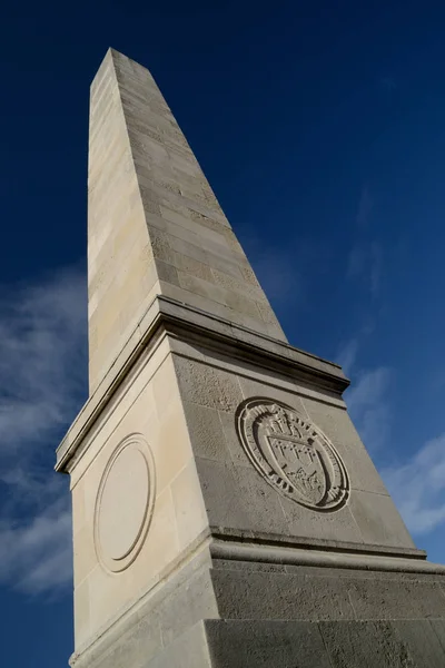 Memorial Guerra Também Conhecido Como Monumento Southport Inglaterra Belo Dia — Fotografia de Stock