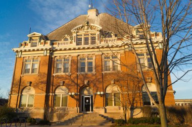 Şehir Merkezi Lasalle, Illinois. Belediye olarak güneş doğar.