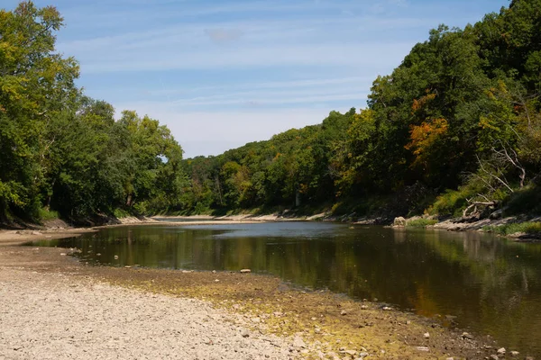 Lilla Vermillion River Illinois — Stockfoto