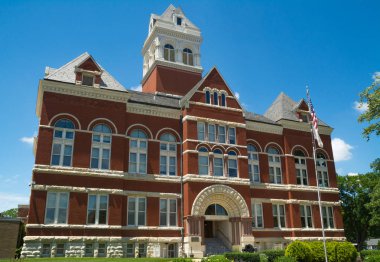 Historic Ogle Bölge adliye. Oregon, Illinois, ABD
