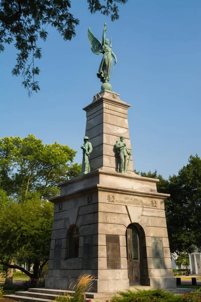 Bureau County Soldiers Sailors Monument Princeton Illinois Verenigde Staten — Stockfoto