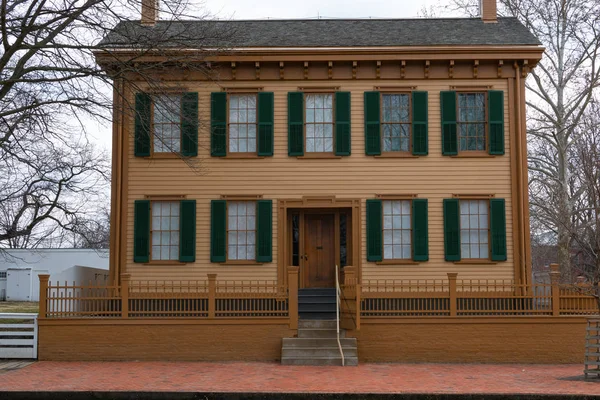 Lincoln's Home — Stockfoto