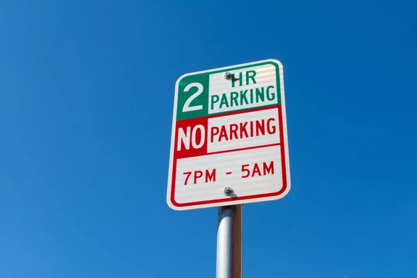 2 ore di parcheggio segno — Foto Stock