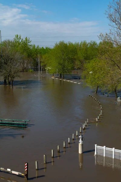 Zalane I & M Canal — Zdjęcie stockowe