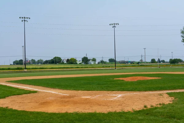 Pole baseballowe — Zdjęcie stockowe