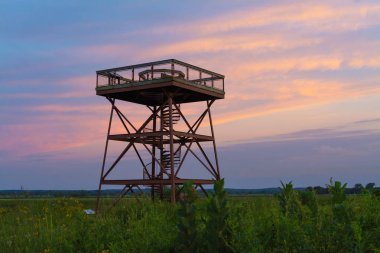Şafakta gözlem güvertesi