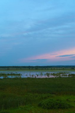 Dixon Waterfowl sığınma evinde gündoğumu