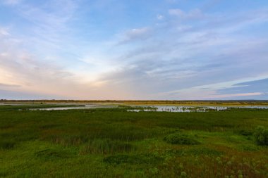 Dixon Waterfowl sığınma evinde gündoğumu
