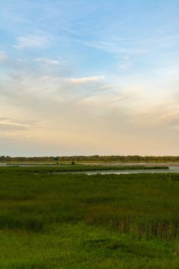 Dixon Waterfowl sığınma evinde gündoğumu