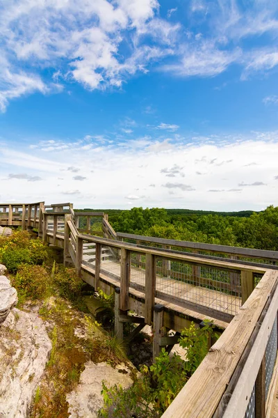 Castle Rock State Park har utsikt över — Stockfoto