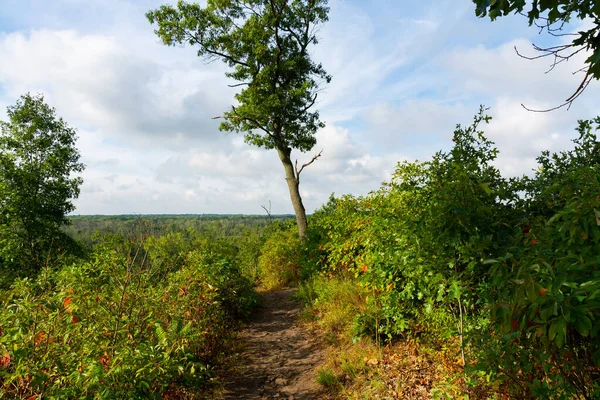 Paisaje Largo Ruta Dunes Ridge Trail Una Hermosa Mañana Septiembre —  Fotos de Stock