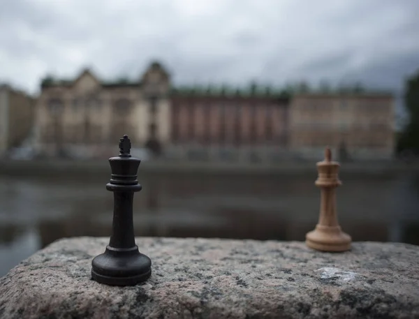 Sabah satranç oyunu. Rusya, St. Petersburg