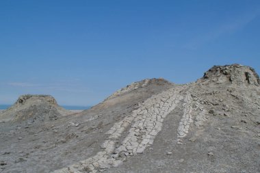 Çamur Yanardağı köpürme krateri. Gobustan milli parkında çamur Yanardağı patladı, Azerbaycan