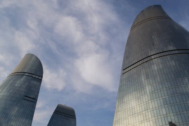 Baku City Uluslararası iş merkezi. Baku, Azerbaycan