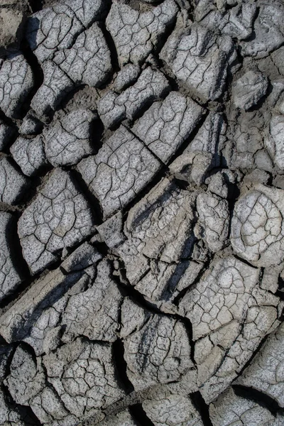 Kırık kil dokusu. Kuru arazi