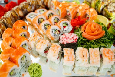 Güzel ve lezzetli restoran yemekleri.