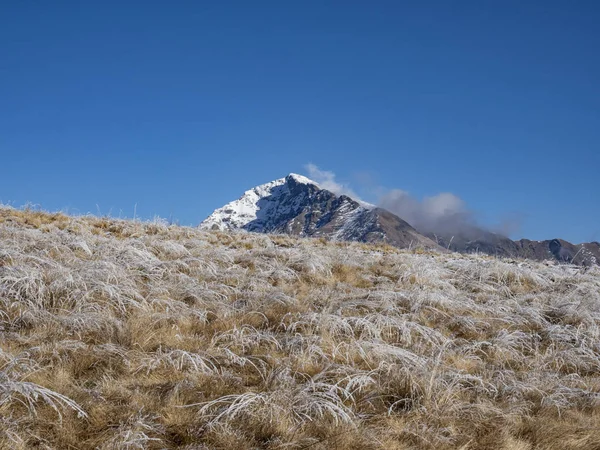 Paesaggio Invernale Nelle Alpi Italiane — Foto Stock