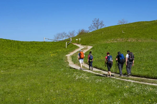 Trekking Los Alpes Valsassina — Foto de Stock