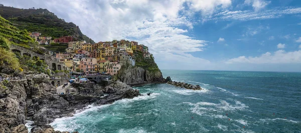 Landscape Manarola Town Cinque Terre National Park — Stock Photo, Image