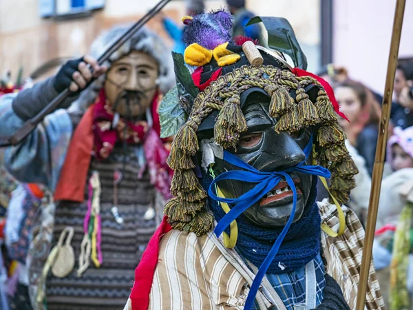 Shignano Italië 2018 Het Carnaval Van Schignano Parade Een Van — Stockfoto