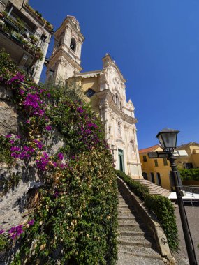 Cervo Kilisesi Liguria bir köy ( İtalya )
