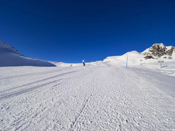 Alplerde Kayak Yamacı — Stok fotoğraf