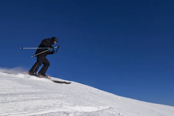 Ski Dans Les Alpes — Photo