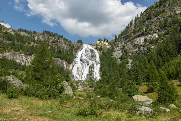 Toce Cachoeiras Alpes Italianos — Fotografia de Stock