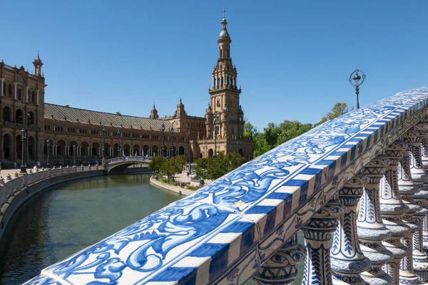 Plaza Espana Sevilla España — Foto de Stock