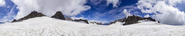 Mont Balnk Ghiacciaio — Foto Stock