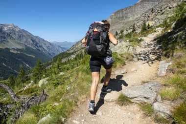 Alpler'de trekking