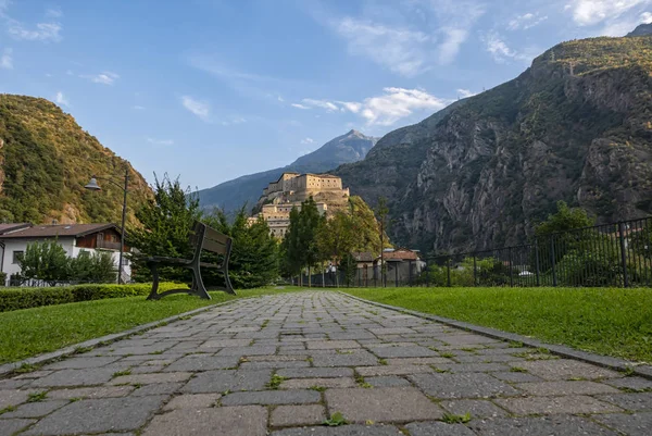 Bard Fort Italian Alps — Stock Photo, Image