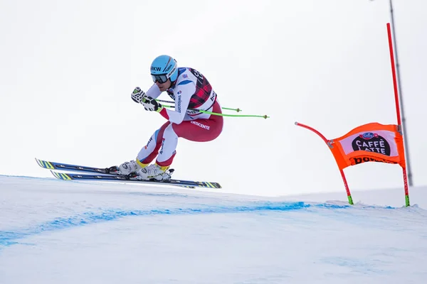 Bormio Włochy 2017 Zdjęcia Mistrzostw Świata Narciarskim Freeride Zwycięzcą Został — Zdjęcie stockowe