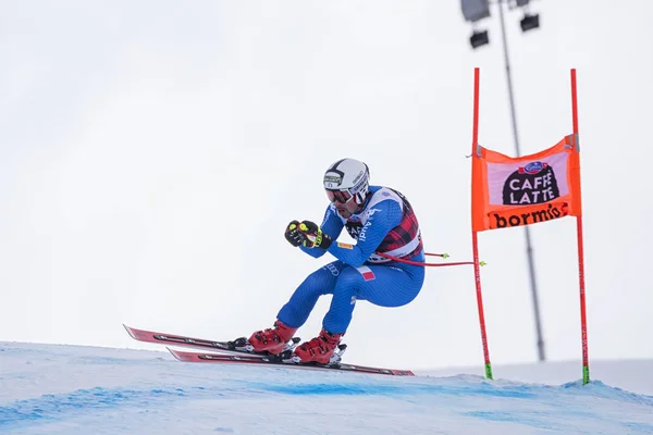 Bormio Włochy 2017 Zdjęcia Mistrzostw Świata Narciarskim Freeride Zwycięzcą Został — Zdjęcie stockowe