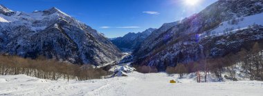Valley of Alagna Valsesia ( Italy ) clipart