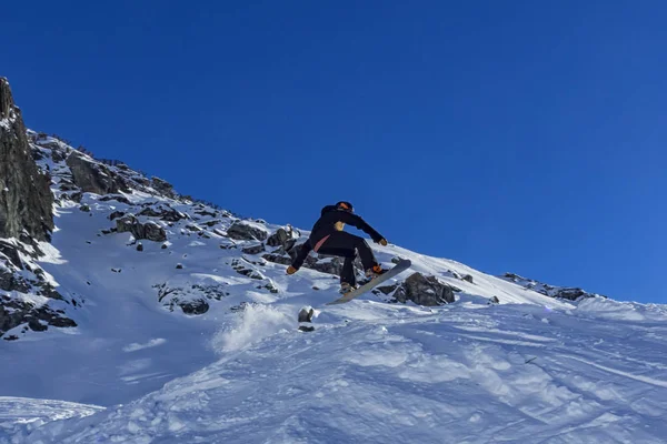 Skier Alps — Stock Photo, Image
