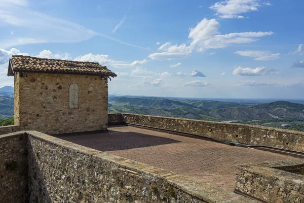 Castillo Rossena Emilia Romaña — Foto de Stock