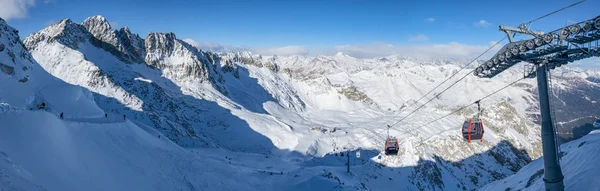 Passo Del Tonale Italien Skigebiet — Stockfoto