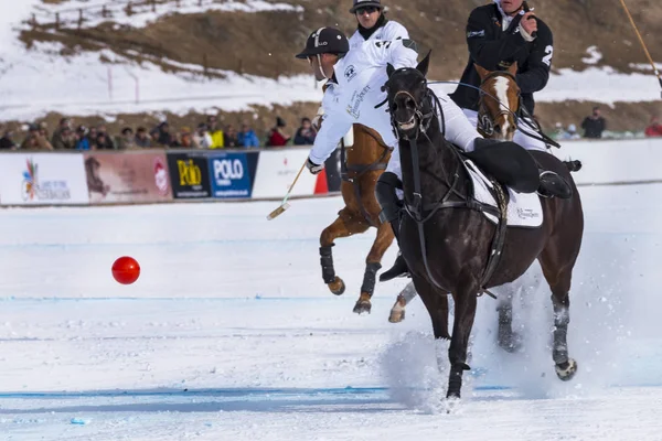 Санкт Галлен Швейцария Января 2016 Года Игры Чемпионате Мира Снежному — стоковое фото