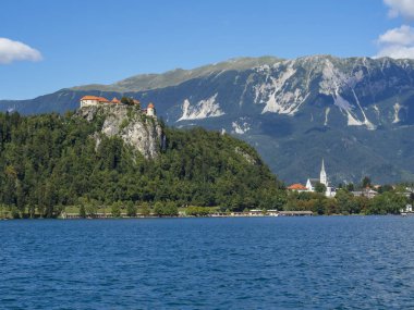 Lake Bled görünümünü