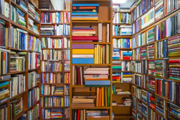 Kitap dolu kitapçı