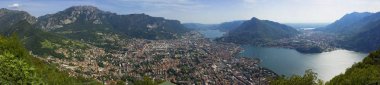 Lecco'dan Brianza panoramasına