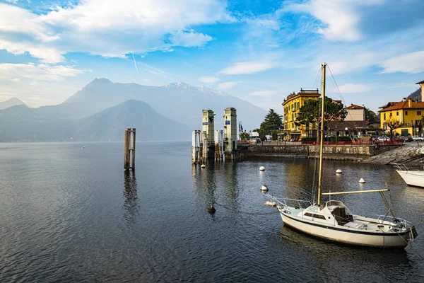 Varenna Gölü Como Gölü Üzerinde Bir Köy — Stok fotoğraf