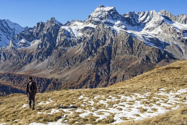 Alpská Krajina Alpe Devero — Stock fotografie