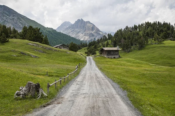 Chalet Alperna — Stockfoto