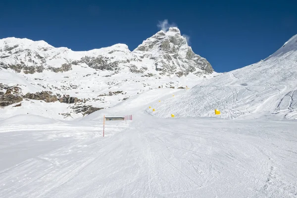Matternhorndes Pistes Ski Cervinia — Photo