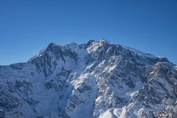 Monte Rosa Detail Des Tierarztes — Stockfoto