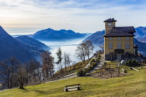 Lugano Gölü Manzarası