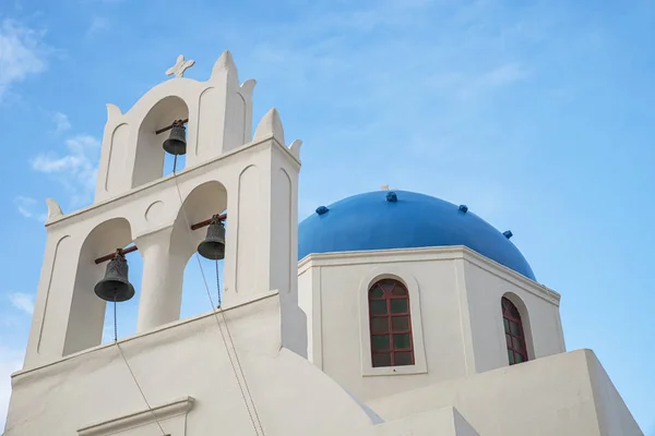 Griekse Klokkentoren Santorini — Stockfoto